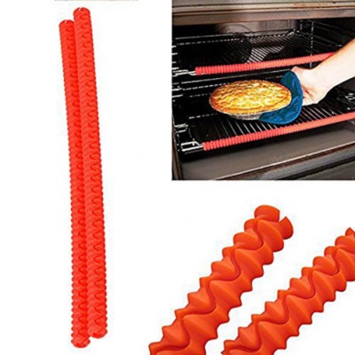 Microwave Oven Heat Resistant Strip Kitchen Baking Tools Silicone Insulation Bars Thick Home Kitchen Accessories